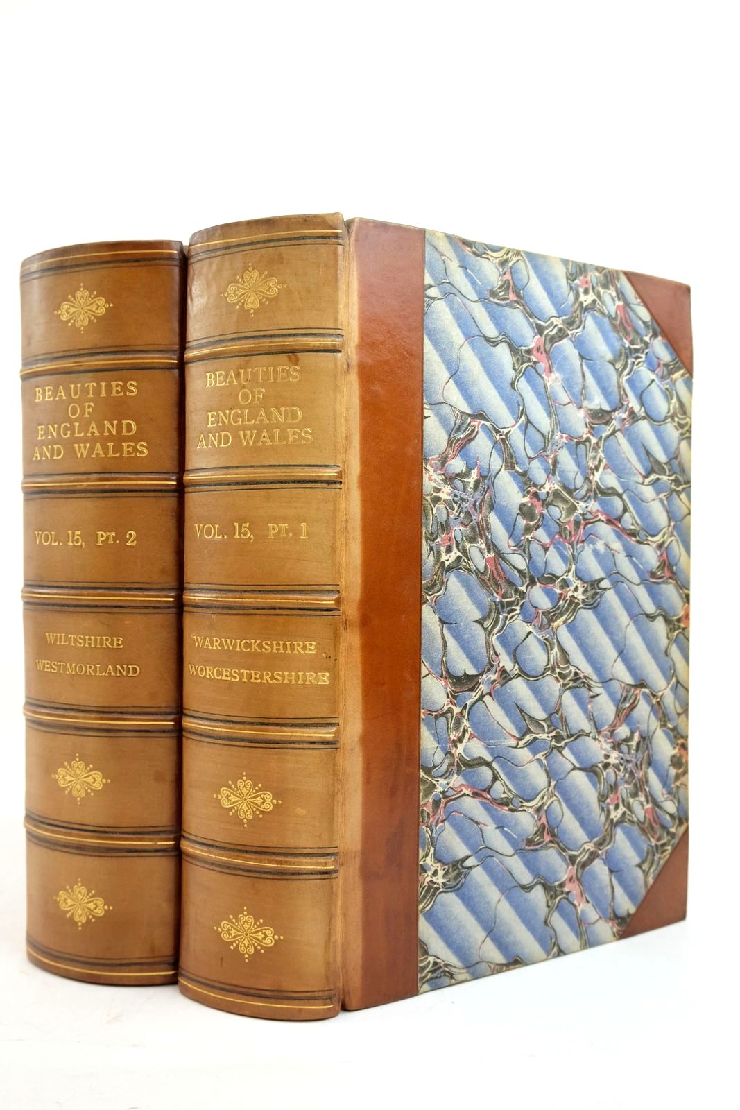 Photo of THE BEAUTIES OF ENGLAND AND WALES VOL XV PARTS 1 & 2 (2 VOLUMES)- Stock Number: 2134641
