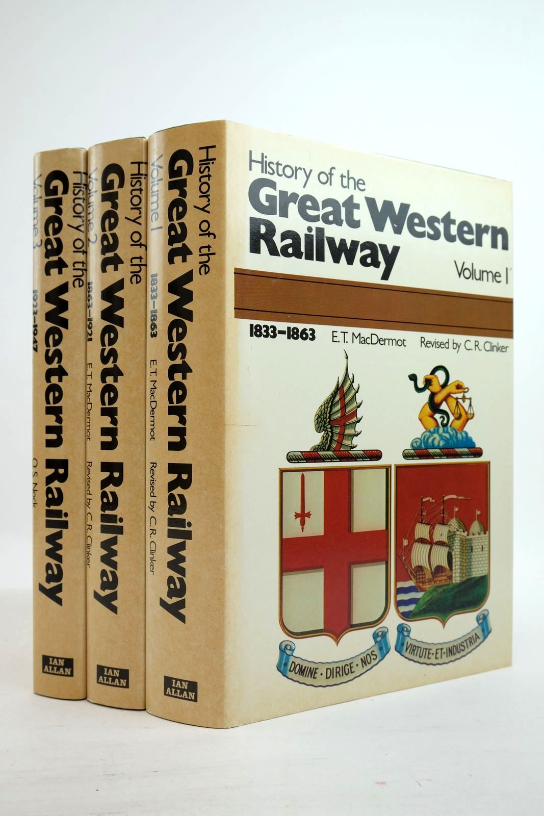 History of The Great Western Railway (3 Volumes)