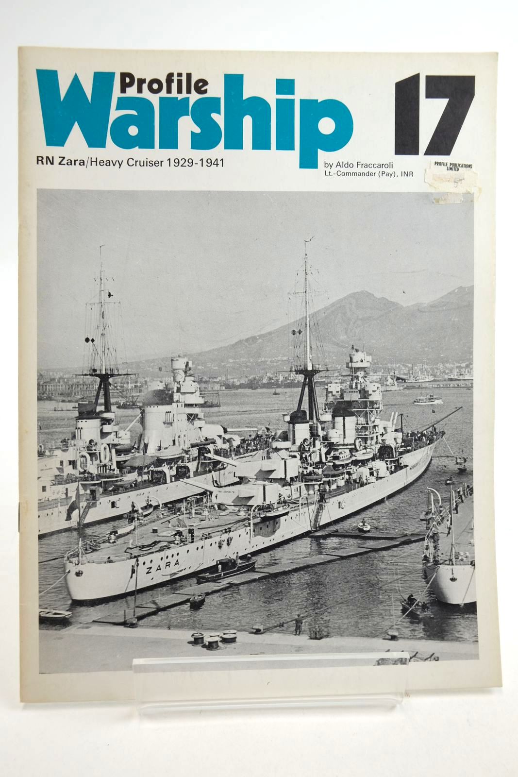 Photo of PROFILE WARSHIP 17: RN ZARA/HEAVY CRUISER 1929-1941 written by Fraccaroli, Aldo published by Profile Publications (STOCK CODE: 2134907)  for sale by Stella & Rose's Books