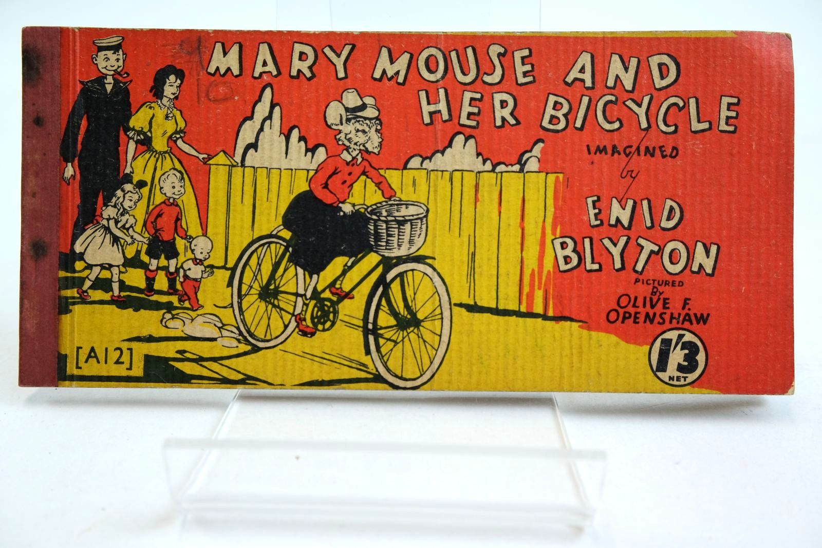 Photo of MARY MOUSE AND HER BICYCLE- Stock Number: 2134971