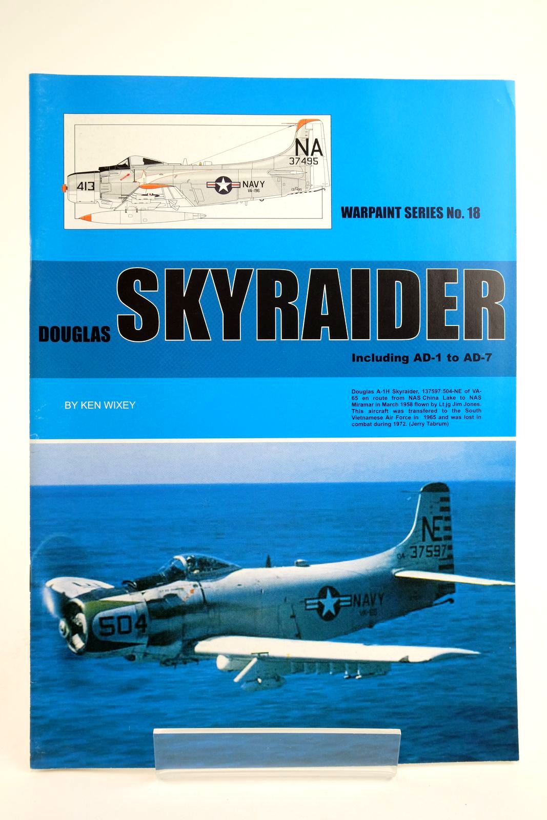 Photo of DOUGLAS SKYRAIDER INCLUDING AD-1 TO AD-7 written by Wixey, Ken published by Hall Park Books Ltd. (STOCK CODE: 2135106)  for sale by Stella & Rose's Books