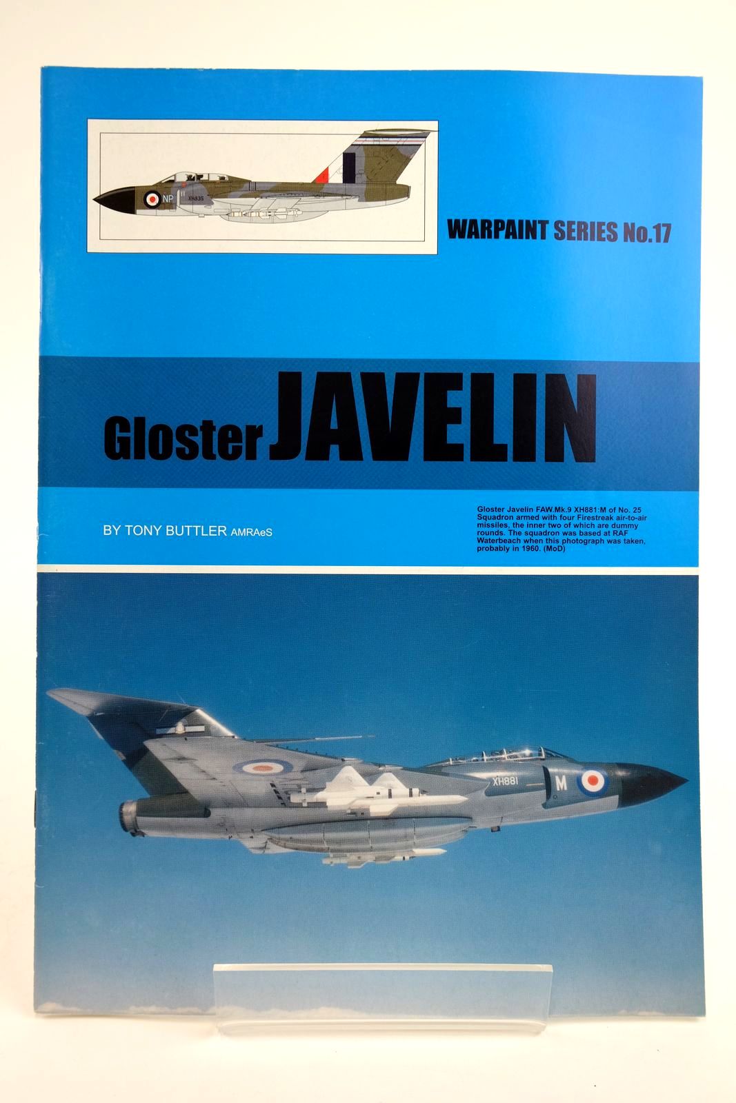 Photo of GLOSTER JAVELIN written by Buttler, Tony published by Hall Park Books Ltd. (STOCK CODE: 2135108)  for sale by Stella & Rose's Books