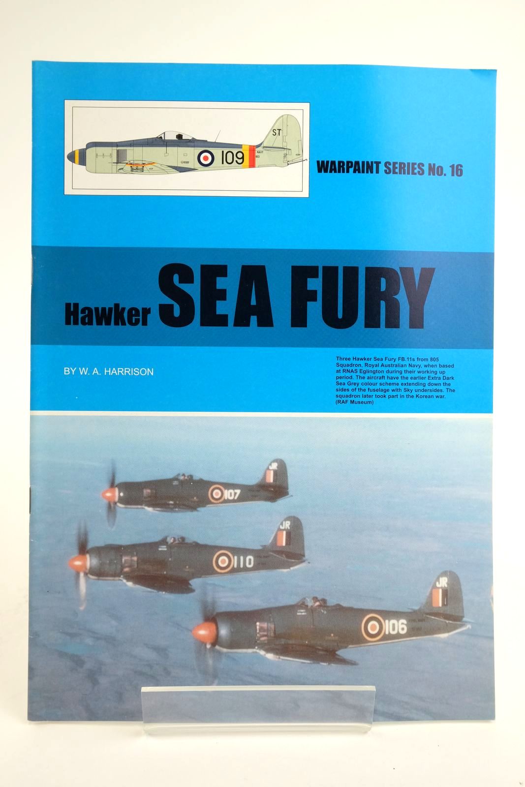 Photo of HAWKER SEA FURY written by Harrison, W.A. published by Hall Park Books Ltd. (STOCK CODE: 2135110)  for sale by Stella & Rose's Books