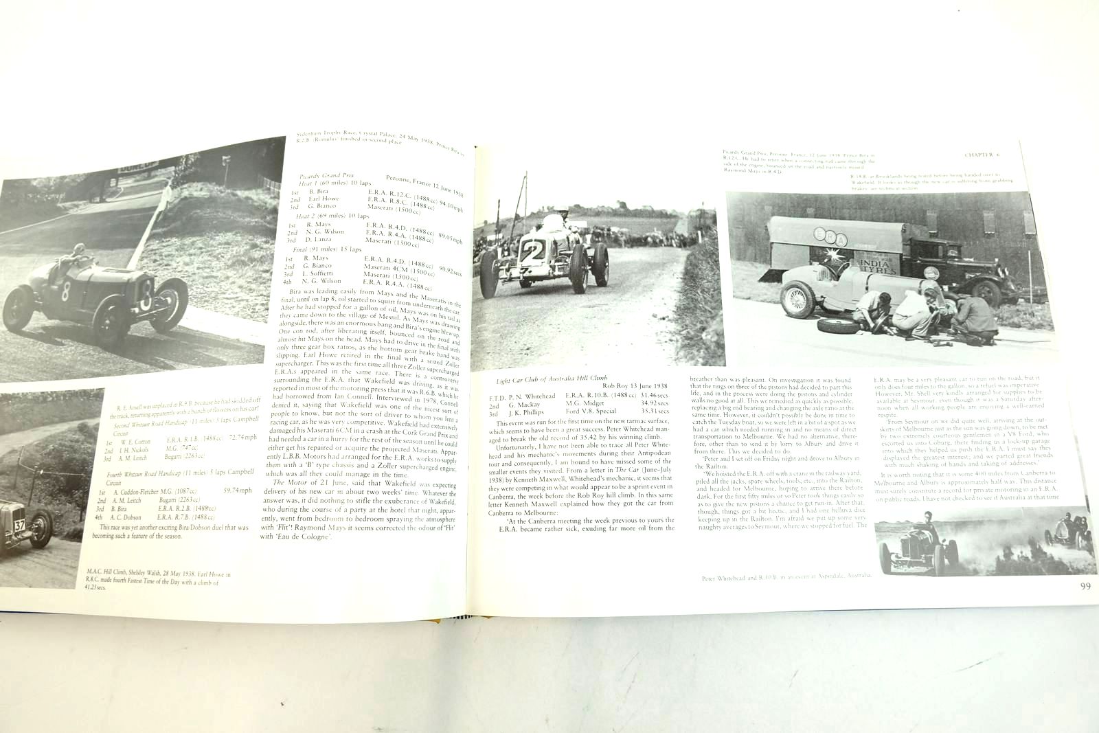 Photo of ERA THE HISTORY OF ENGLISH RACING AUTOMOBILES LIMITED written by Weguelin, David
et al,  published by White Mouse (STOCK CODE: 2135137)  for sale by Stella & Rose's Books