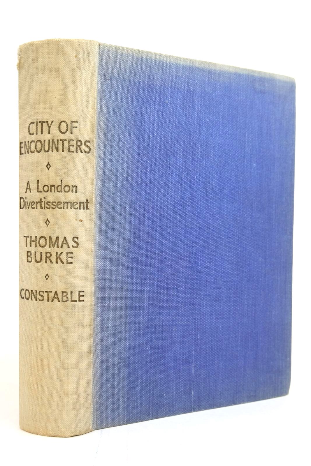 Photo of CITY OF ENCOUNTERS: A LONDON DIVERTISSEMENT written by Burke, Thomas published by Constable &amp; Co. Ltd. (STOCK CODE: 2135185)  for sale by Stella & Rose's Books
