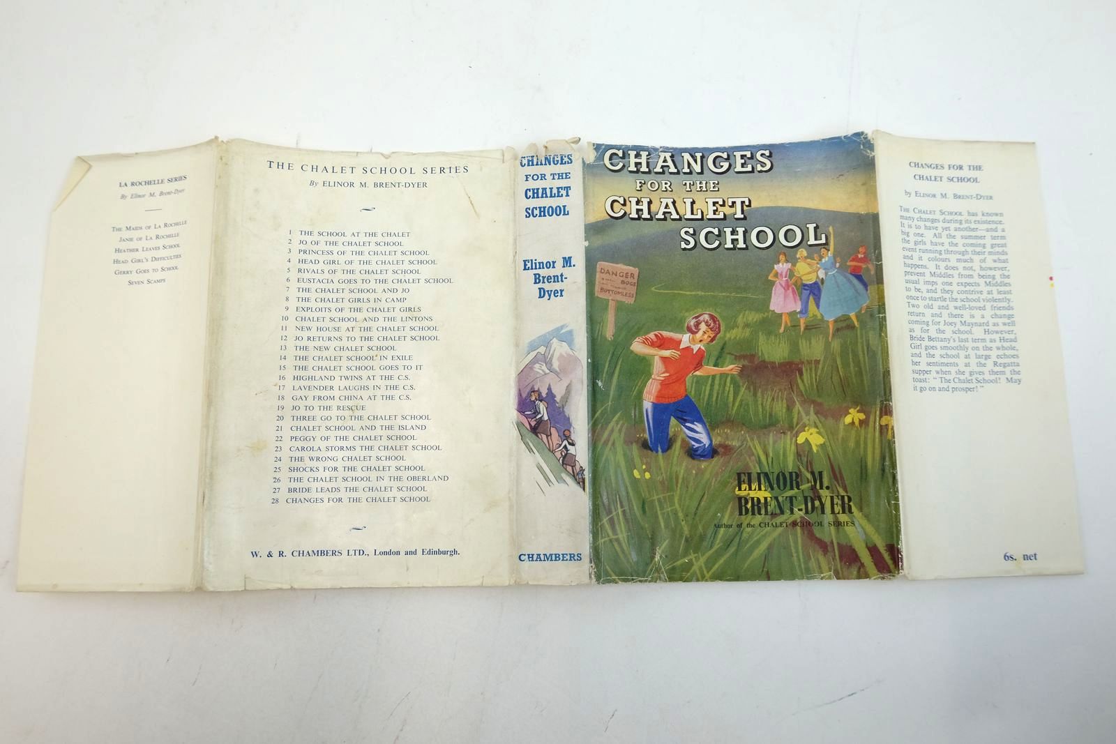 Photo of CHANGES FOR THE CHALET SCHOOL written by Brent-Dyer, Elinor M. published by W. & R. Chambers Limited (STOCK CODE: 2135220)  for sale by Stella & Rose's Books