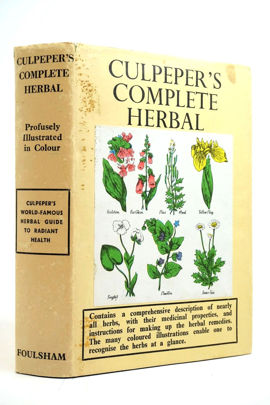 Stella & Rose's Books CULPEPER'S COMPLETE HERBAL Written By Nicholas