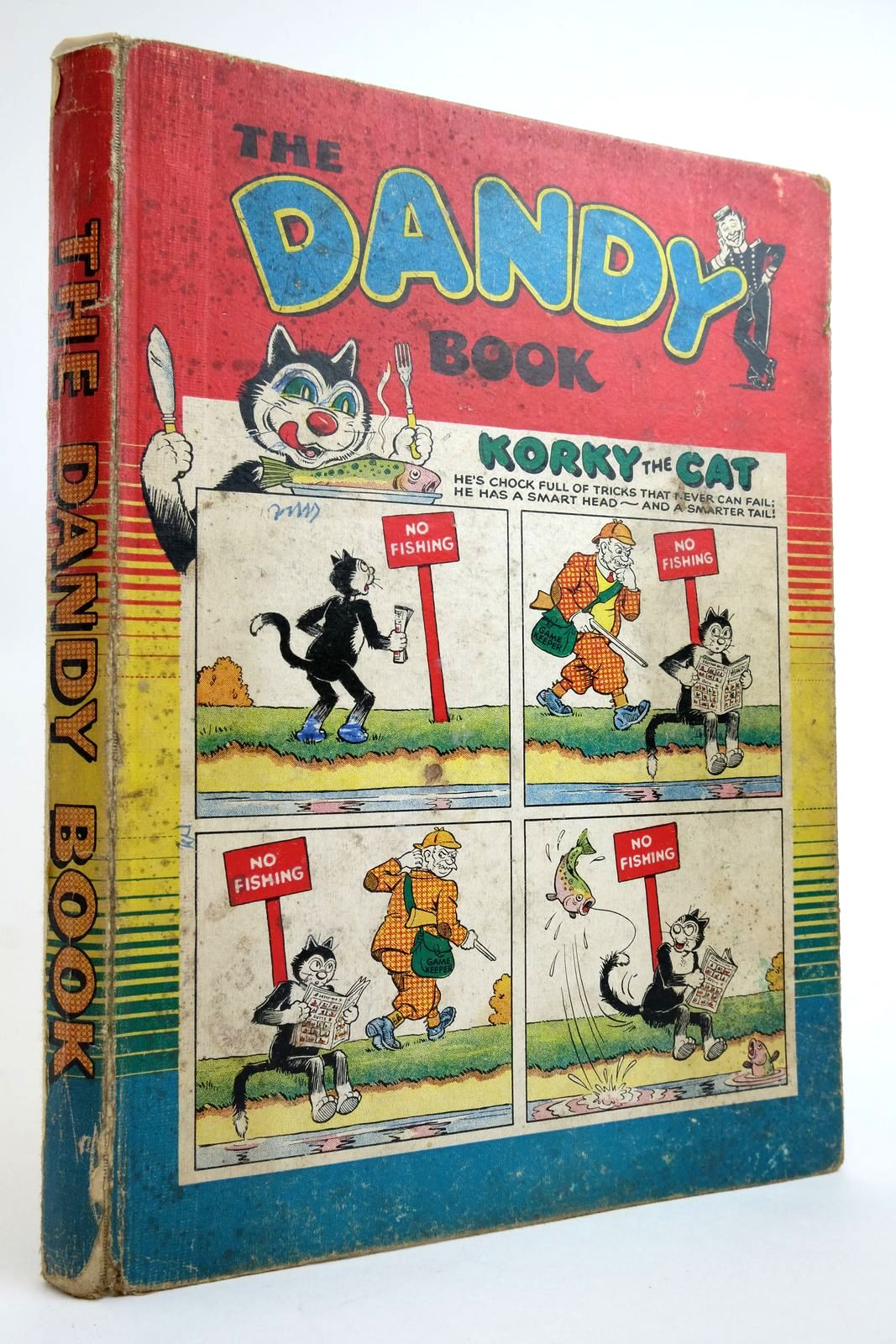 Photo of THE DANDY BOOK 1955 published by D.C. Thomson &amp; Co Ltd. (STOCK CODE: 2135523)  for sale by Stella & Rose's Books