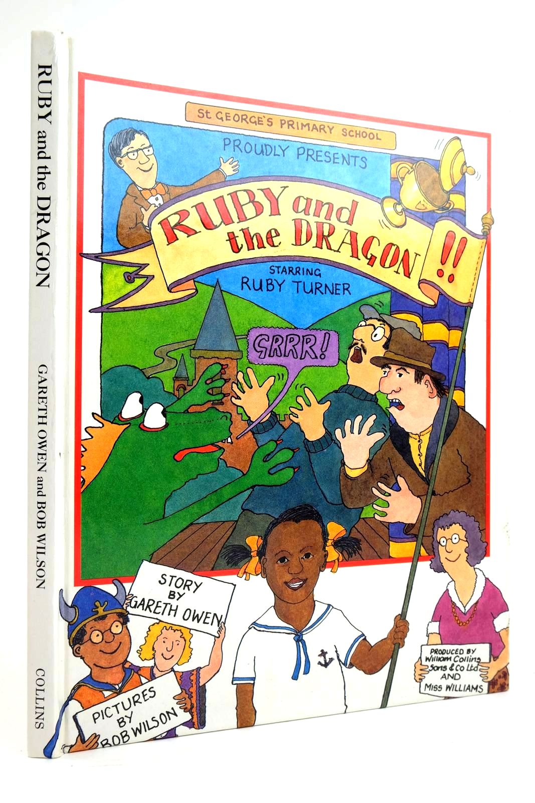 Photo of RUBY AND THE DRAGON!! written by Owen, Gareth illustrated by Wilson, Bob published by Collins (STOCK CODE: 2135547)  for sale by Stella & Rose's Books