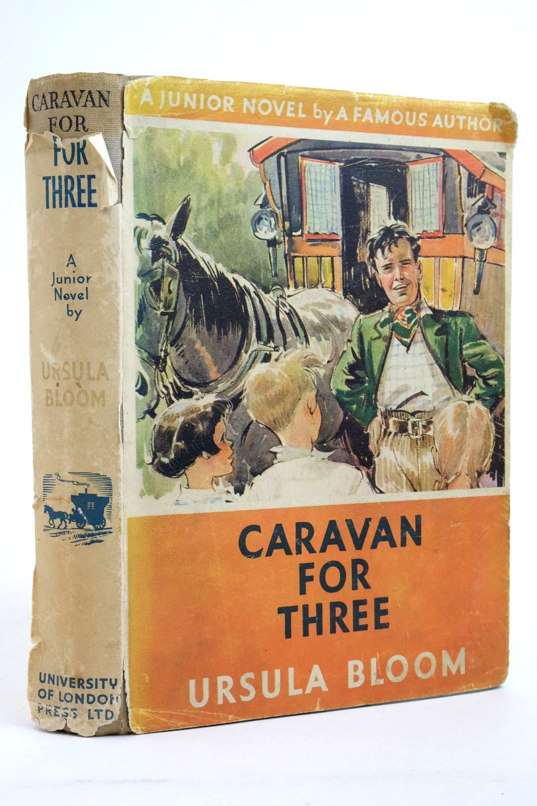 Photo of CARAVAN FOR THREE written by Bloom, Ursula illustrated by Roberts, Lunt published by University of London Press (STOCK CODE: 2135590)  for sale by Stella & Rose's Books