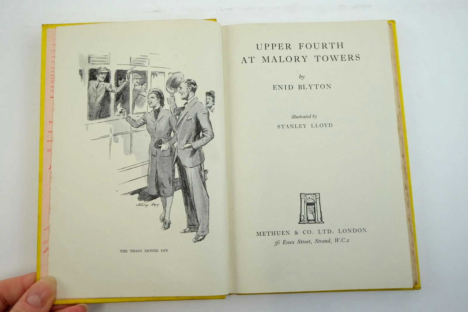 Photo of UPPER FOURTH AT MALORY TOWERS written by Blyton, Enid illustrated by Lloyd, Stanley published by Methuen & Co. Ltd. (STOCK CODE: 2135595)  for sale by Stella & Rose's Books