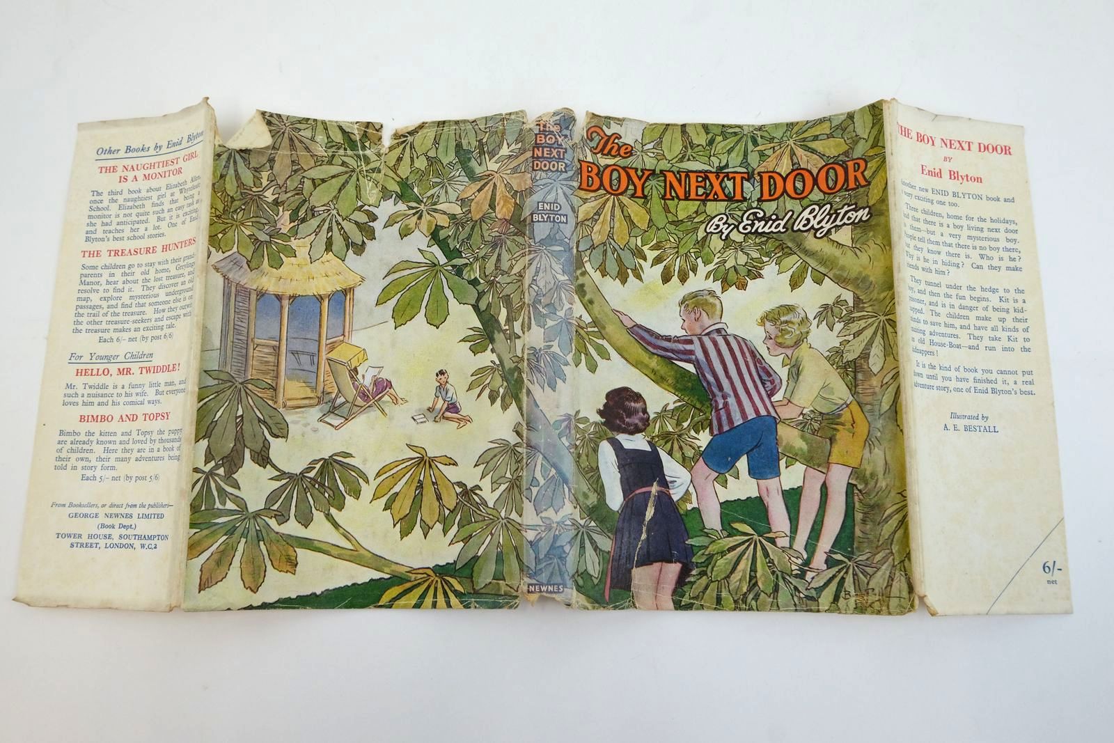 Photo of THE BOY NEXT DOOR written by Blyton, Enid illustrated by Bestall, Alfred published by George Newnes Ltd. (STOCK CODE: 2135597)  for sale by Stella & Rose's Books