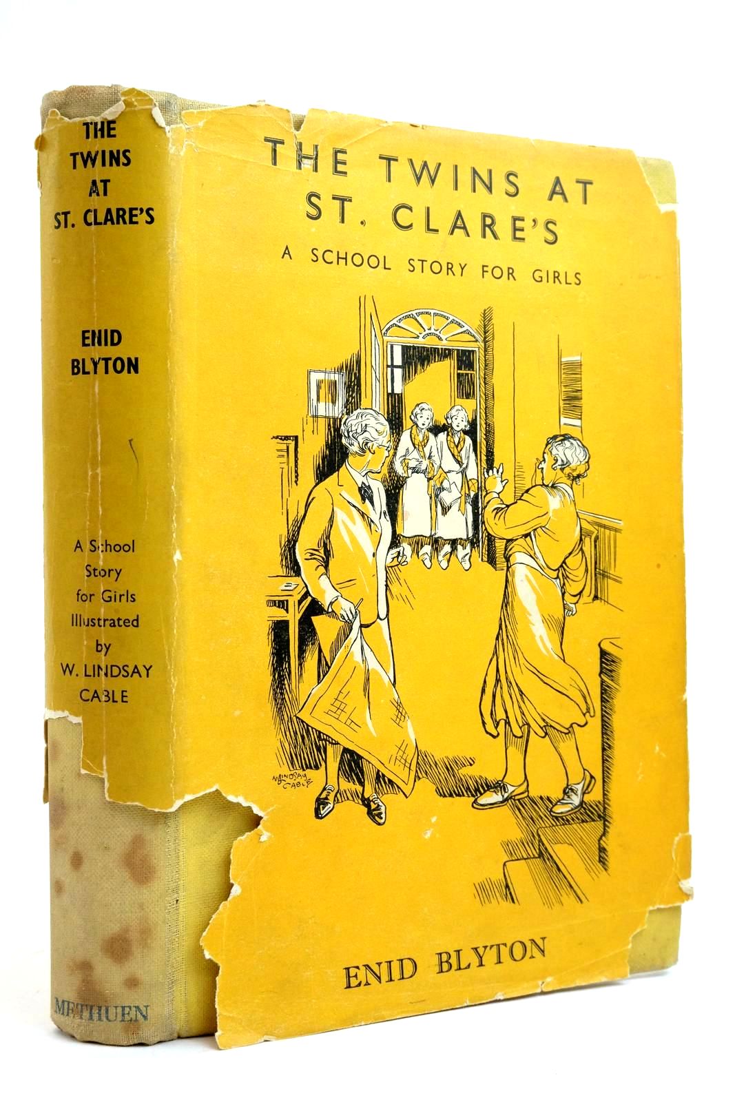 Photo of THE TWINS AT ST. CLARE'S written by Blyton, Enid illustrated by Cable, W. Lindsay published by Methuen &amp; Co. Ltd. (STOCK CODE: 2135603)  for sale by Stella & Rose's Books