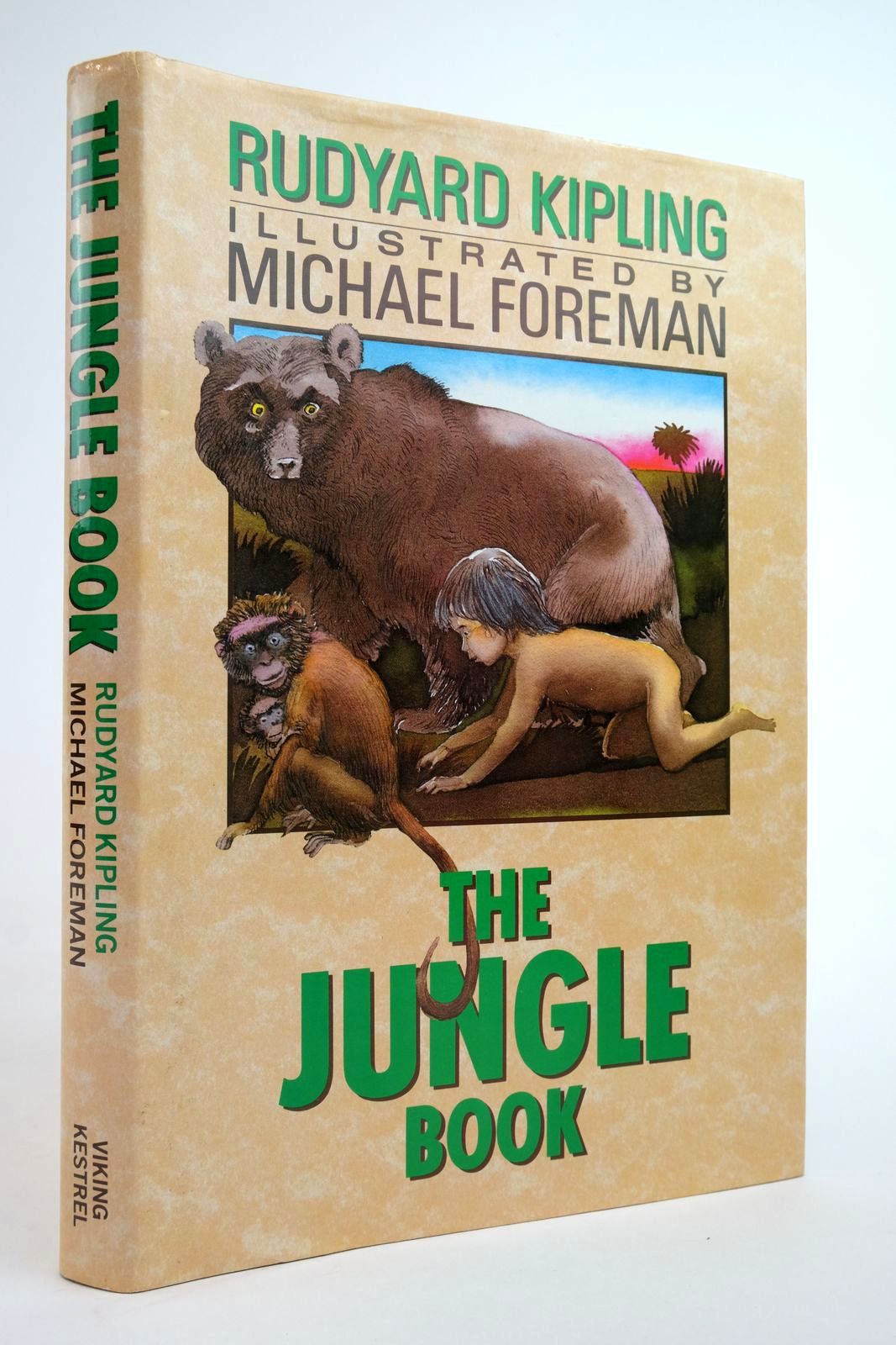 Photo of THE JUNGLE BOOK written by Kipling, Rudyard illustrated by Foreman, Michael published by Viking Kestrel (STOCK CODE: 2135611)  for sale by Stella & Rose's Books