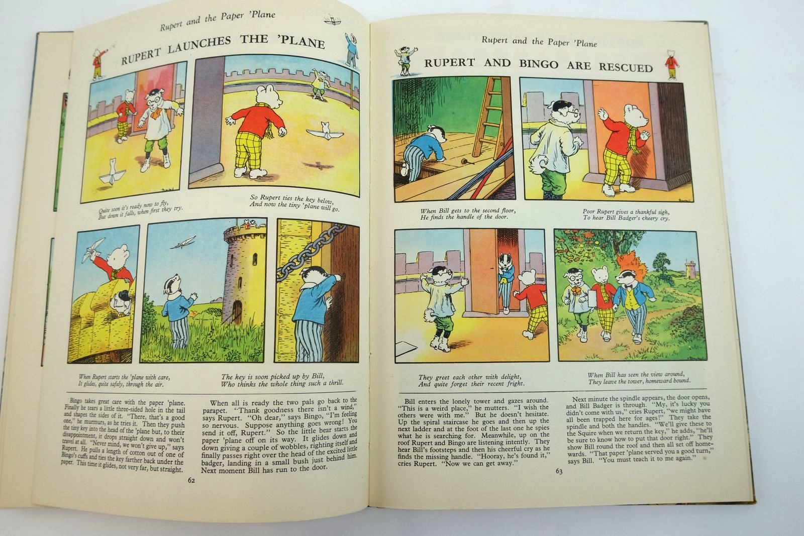 Photo of RUPERT ANNUAL 1950 - ADVENTURES OF RUPERT written by Bestall, Alfred illustrated by Bestall, Alfred published by Daily Express (STOCK CODE: 2135873)  for sale by Stella & Rose's Books