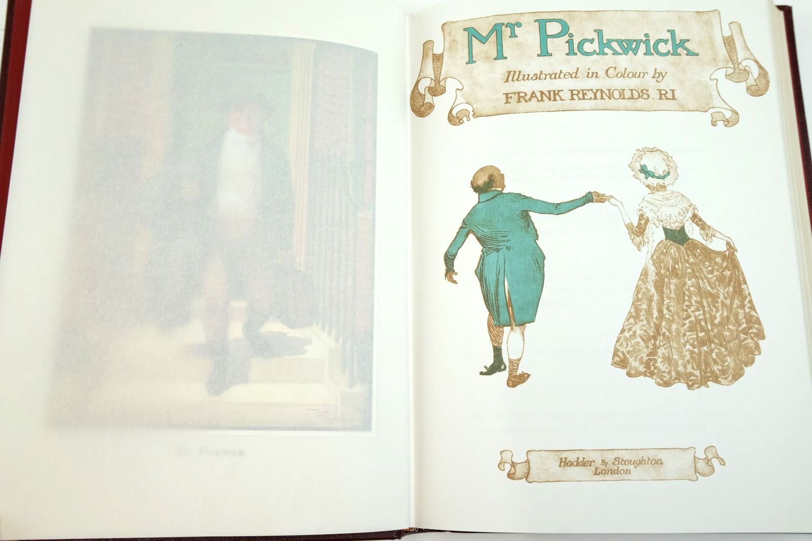 Photo of MR PICKWICK PAGES FROM THE PICKWICK PAPERS written by Dickens, Charles illustrated by Reynolds, Frank published by Hodder & Stoughton (STOCK CODE: 2135912)  for sale by Stella & Rose's Books