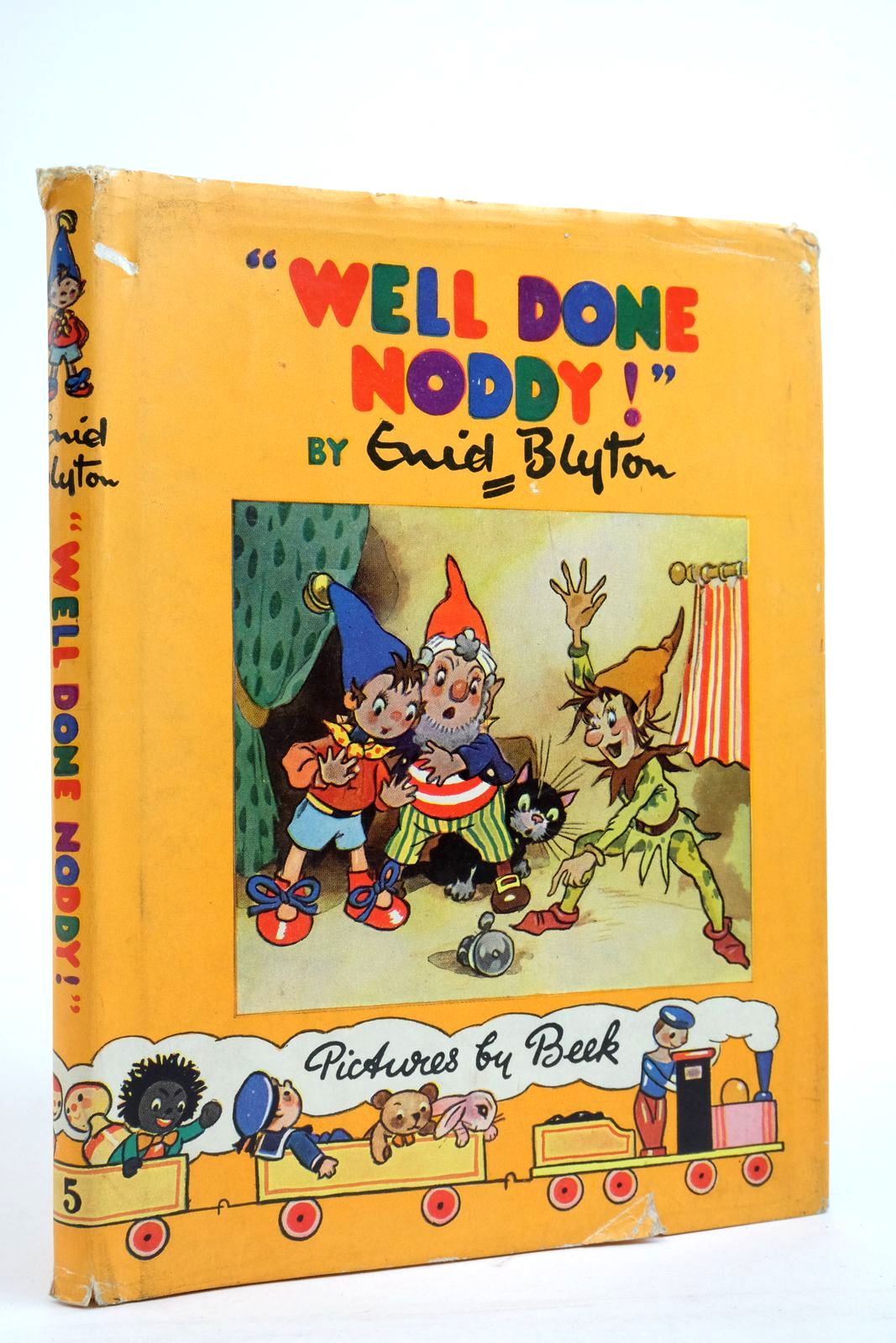 Photo of WELL DONE NODDY! written by Blyton, Enid illustrated by Beek,  published by Sampson Low, Marston &amp; Co. Ltd., D.V. Publications Ltd. (STOCK CODE: 2136160)  for sale by Stella & Rose's Books