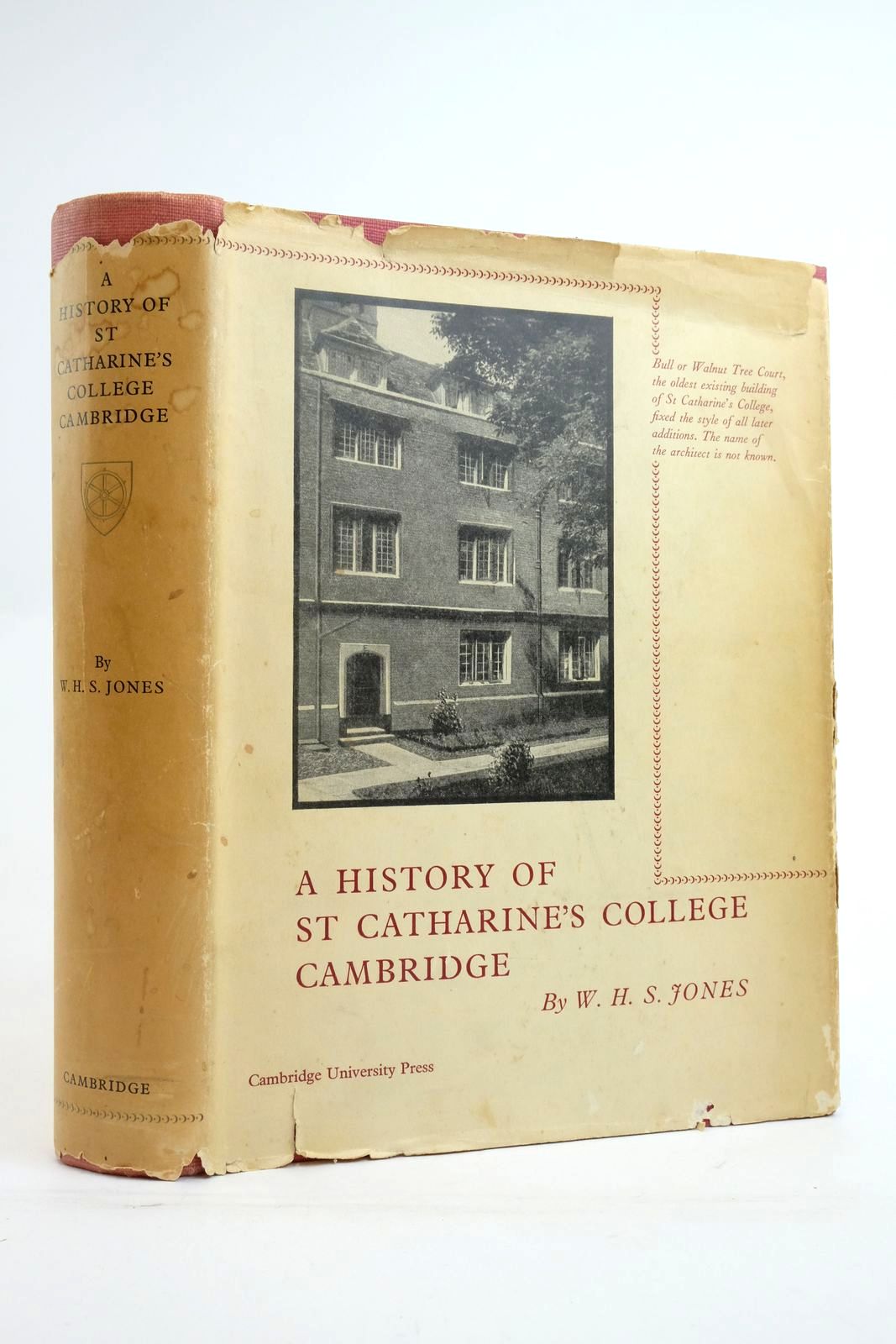 Photo of A HISTORY OF ST CATHARINE'S COLLEGE ONCE CATHARINE HALL CAMBRIDGE written by Jones, W.H.S. published by Cambridge University Press (STOCK CODE: 2136328)  for sale by Stella & Rose's Books