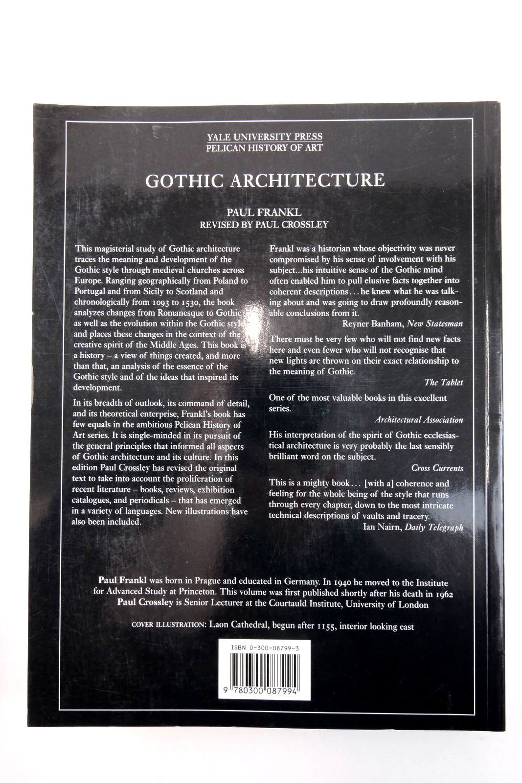 Photo of GOTHIC ARCHITECTURE written by Frankl, Paul
Crossley, Paul published by Yale University Press (STOCK CODE: 2136647)  for sale by Stella & Rose's Books