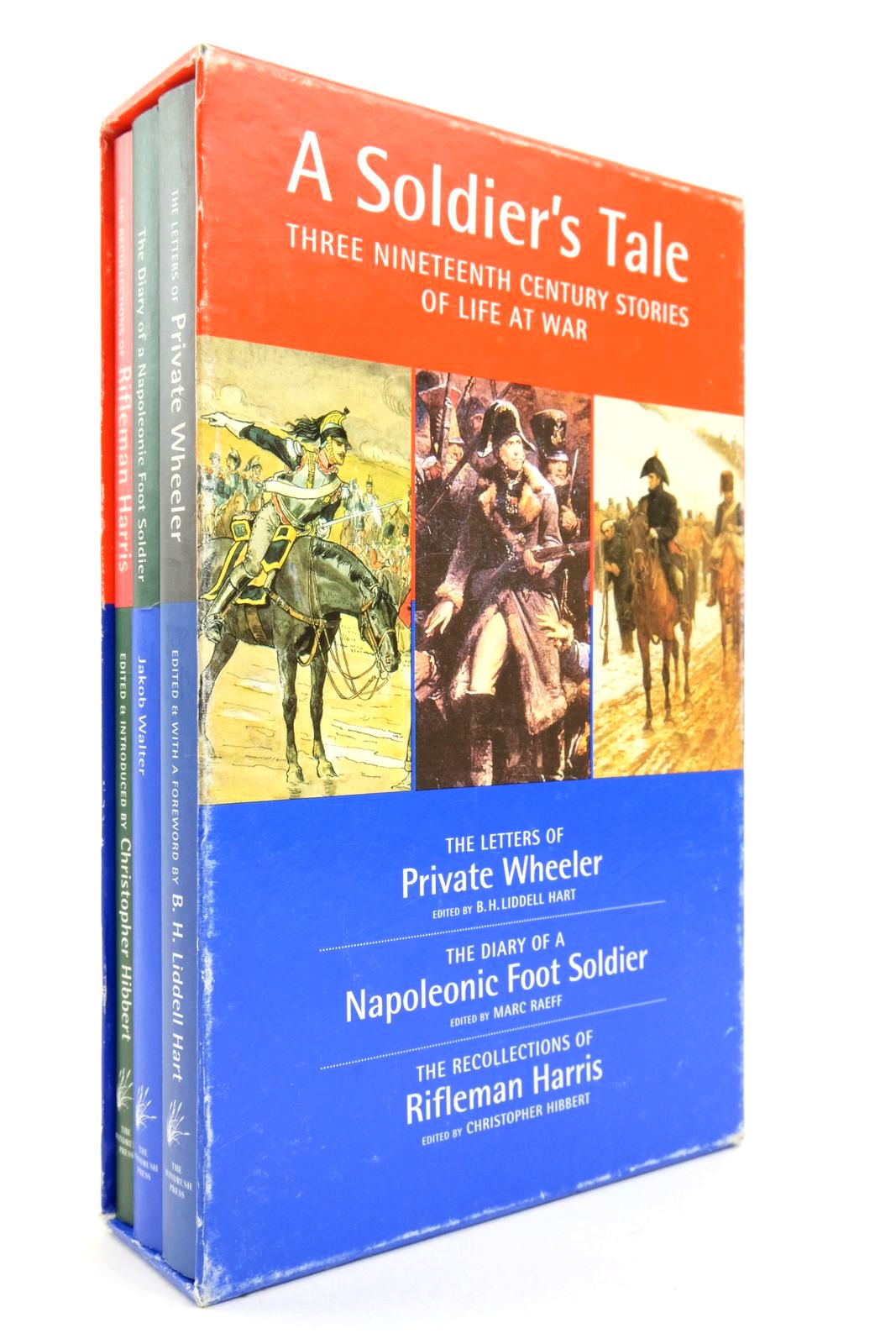 Photo of A SOLDIER'S TALE: THREE NINETEENTH CENTURY STORIES OF LIFE AT WAR (3 VOLUMES) written by Hart, B.H. Liddell Raeff, Marc Hibbert, Christopher Walter, Jakob published by The Windrush Press (STOCK CODE: 2136702)  for sale by Stella & Rose's Books
