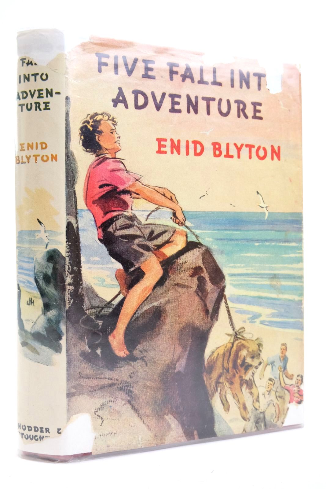 Photo of FIVE FALL INTO ADVENTURE written by Blyton, Enid illustrated by Soper, Eileen published by Hodder &amp; Stoughton (STOCK CODE: 2136852)  for sale by Stella & Rose's Books