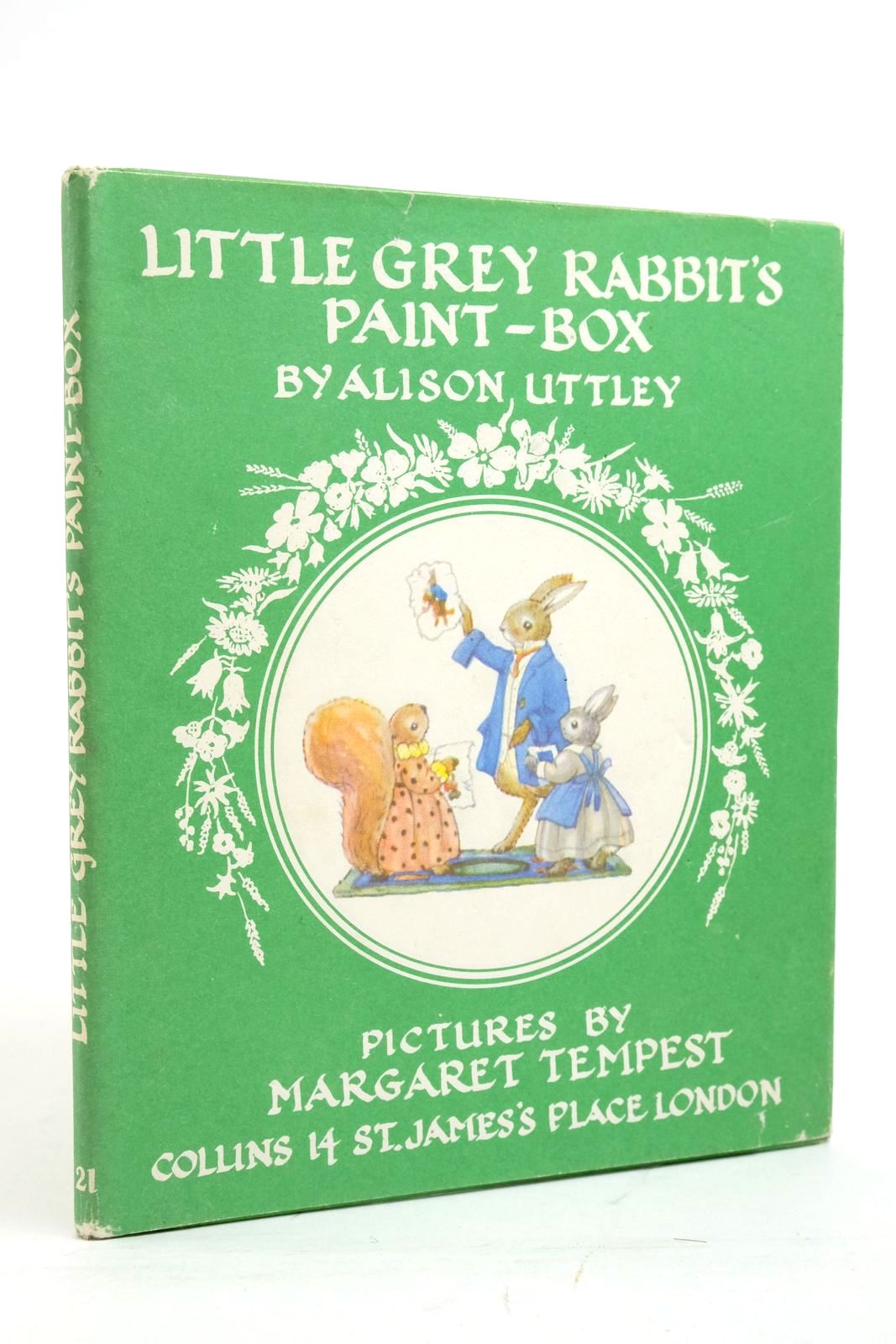 Photo of LITTLE GREY RABBIT'S PAINT-BOX written by Uttley, Alison illustrated by Tempest, Margaret published by Collins (STOCK CODE: 2136890)  for sale by Stella & Rose's Books