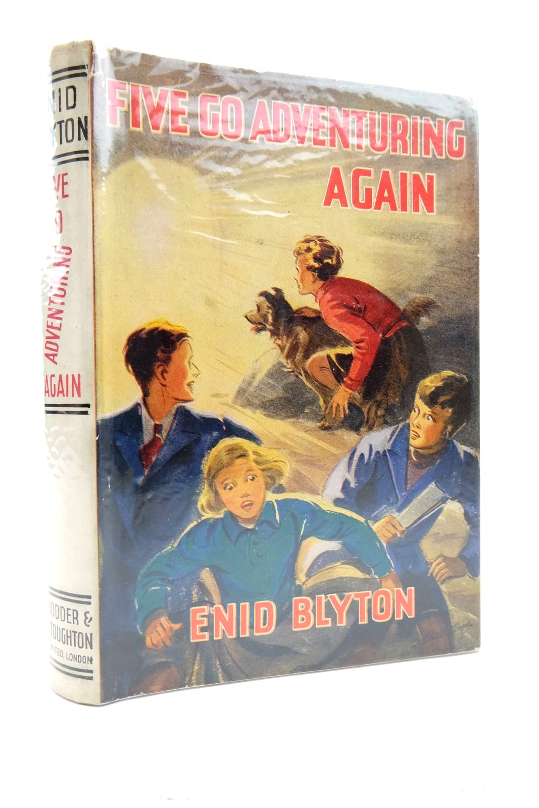 Photo of FIVE GO ADVENTURING AGAIN written by Blyton, Enid illustrated by Soper, Eileen published by Hodder &amp; Stoughton (STOCK CODE: 2136913)  for sale by Stella & Rose's Books