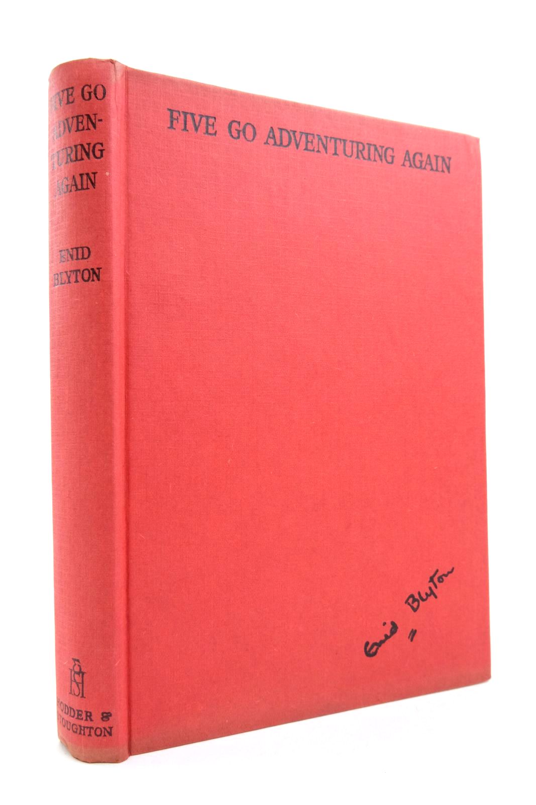 Photo of FIVE GO ADVENTURING AGAIN written by Blyton, Enid illustrated by Soper, Eileen published by Hodder & Stoughton (STOCK CODE: 2136913)  for sale by Stella & Rose's Books