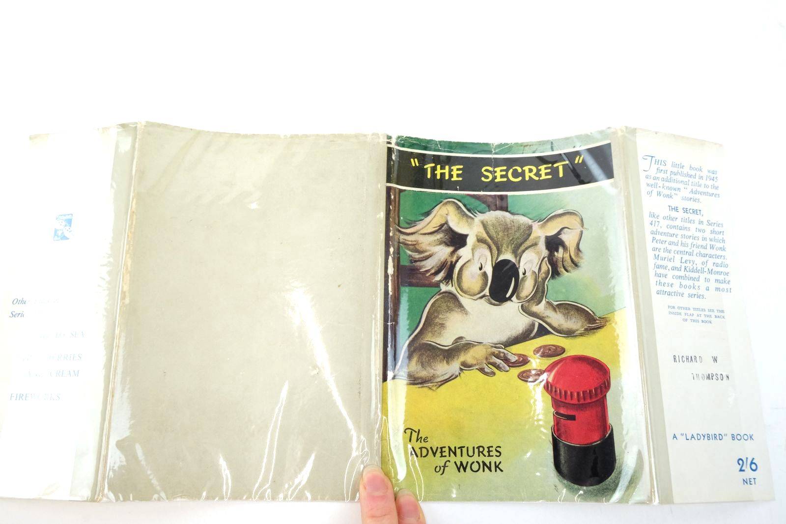 Photo of THE ADVENTURES OF WONK - THE SECRET written by Levy, Muriel illustrated by Kiddell-Monroe, Joan published by Wills & Hepworth Ltd. (STOCK CODE: 2136916)  for sale by Stella & Rose's Books