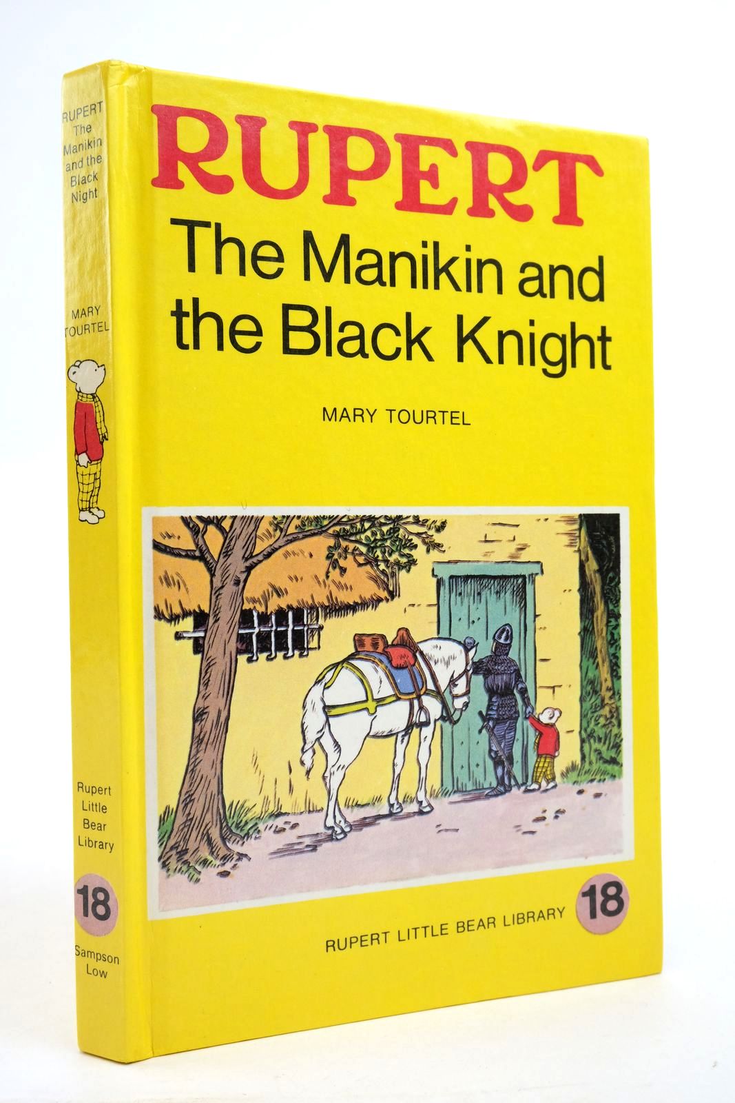 Photo of RUPERT, THE MANIKIN AND THE BLACK KNIGHT - RUPERT LITTLE BEAR LIBRARY No. 18 (WOOLWORTH) written by Tourtel, Mary illustrated by Tourtel, Mary published by Sampson Low, Marston &amp; Co. Ltd. (STOCK CODE: 2136963)  for sale by Stella & Rose's Books