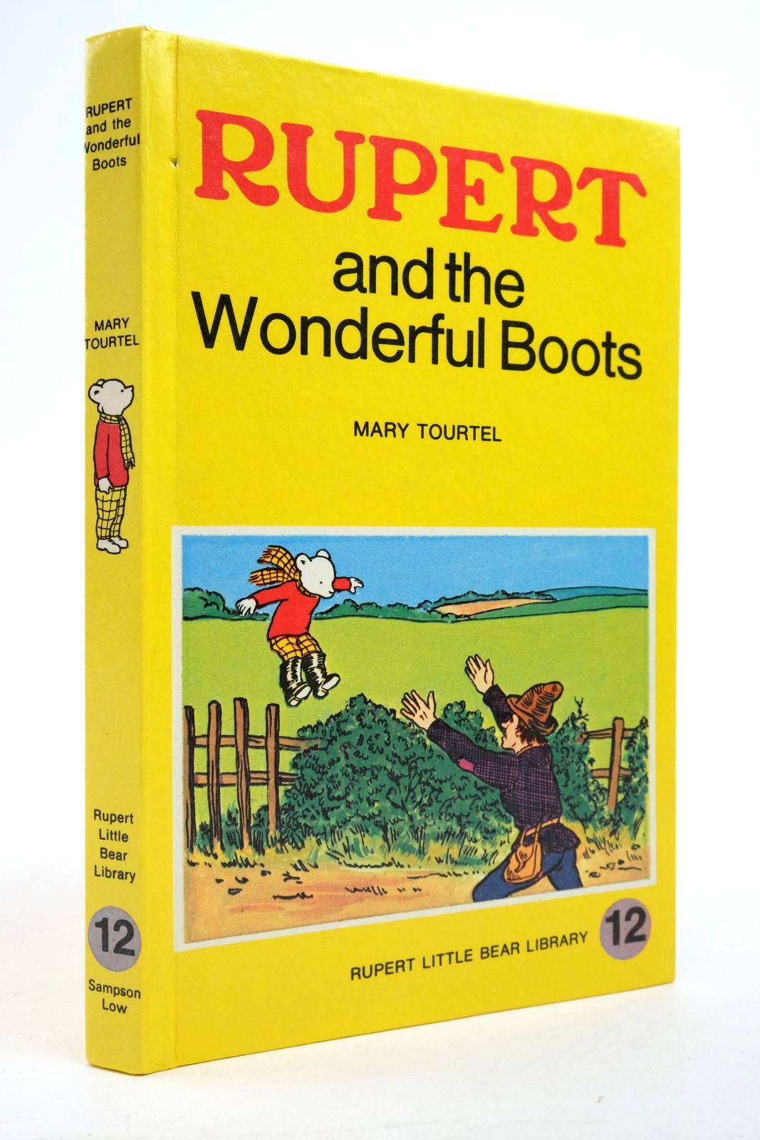 Photo of RUPERT AND THE WONDERFUL BOOTS - RUPERT LITTLE BEAR LIBRARY No. 12 (WOOLWORTH) written by Tourtel, Mary illustrated by Tourtel, Mary published by Sampson Low, Marston &amp; Co. Ltd. (STOCK CODE: 2136966)  for sale by Stella & Rose's Books