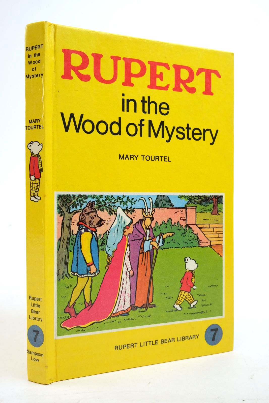 Photo of RUPERT IN THE WOOD OF MYSTERY - RUPERT LITTLE BEAR LIBRARY No. 7 (WOOLWORTH) written by Tourtel, Mary illustrated by Tourtel, Mary published by Sampson Low, Marston &amp; Co. Ltd. (STOCK CODE: 2136967)  for sale by Stella & Rose's Books