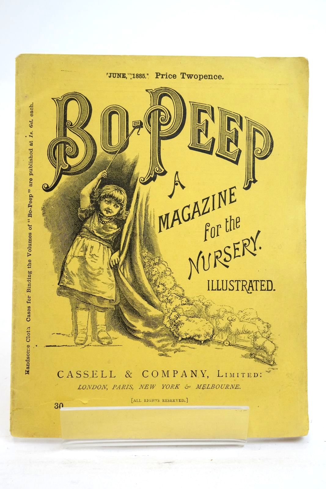 Photo of BO-PEEP: A MAGAZINE FOR THE NURSERY JUNE 1885 published by Cassell & Company Limited (STOCK CODE: 2137114)  for sale by Stella & Rose's Books