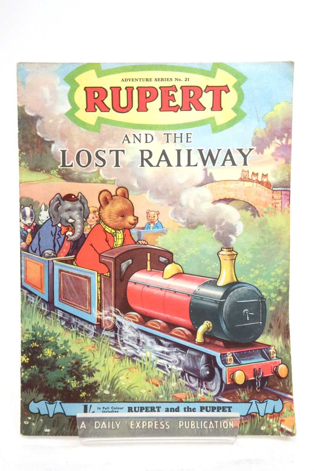 Photo of RUPERT ADVENTURE SERIES No. 21 - RUPERT AND THE LOST RAILWAY- Stock Number: 2137193