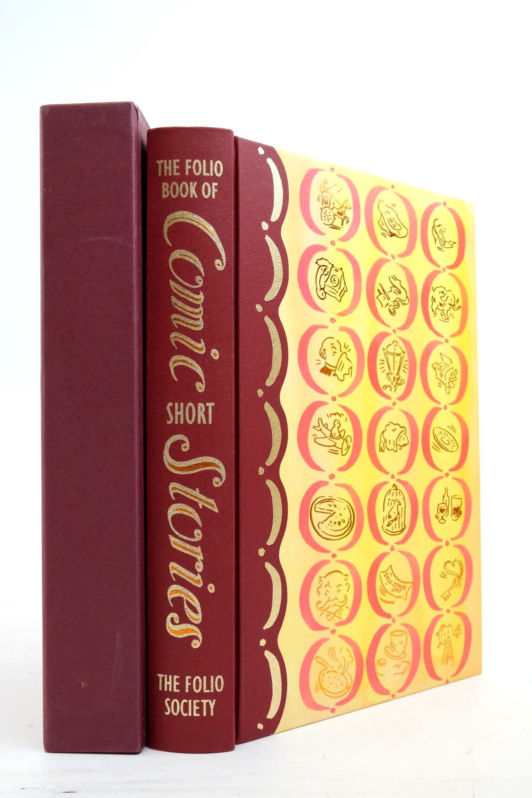 Photo of THE FOLIO BOOK OF COMIC SHORT STORIES written by Hughes, David illustrated by Cox, Paul published by Folio Society (STOCK CODE: 2137258)  for sale by Stella & Rose's Books