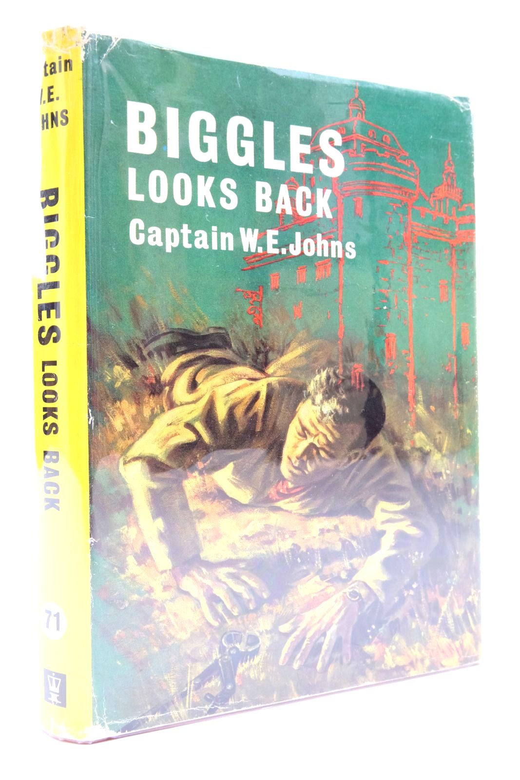 Photo of BIGGLES LOOKS BACK written by Johns, W.E. illustrated by Stead,  published by Hodder & Stoughton (STOCK CODE: 2137306)  for sale by Stella & Rose's Books