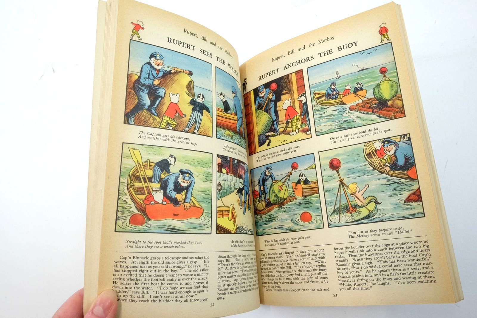Photo of RUPERT ANNUAL 1947 - MORE ADVENTURES OF RUPERT written by Bestall, Alfred illustrated by Bestall, Alfred published by Daily Express (STOCK CODE: 2137385)  for sale by Stella & Rose's Books