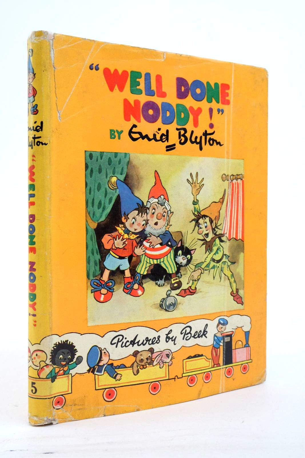 Photo of WELL DONE NODDY! written by Blyton, Enid illustrated by Beek,  published by Sampson Low, Marston & Co. Ltd. (STOCK CODE: 2137471)  for sale by Stella & Rose's Books