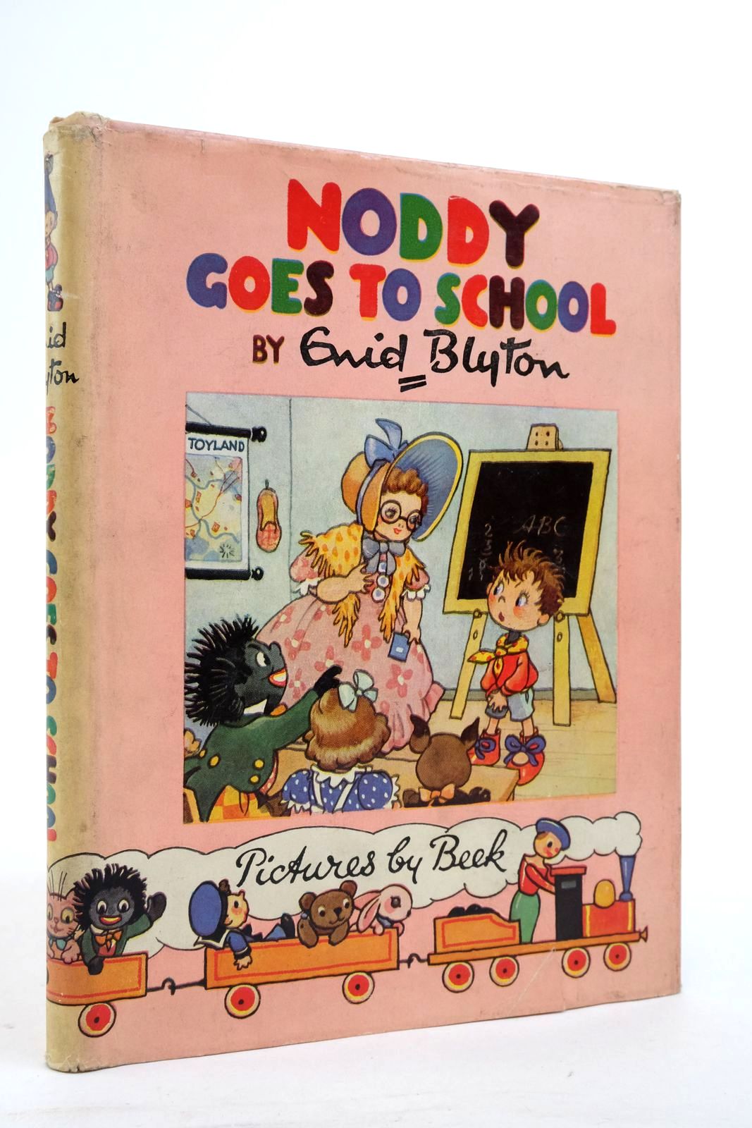 Photo of NODDY GOES TO SCHOOL written by Blyton, Enid illustrated by Beek,  published by Sampson Low, Marston & Co. Ltd. (STOCK CODE: 2137472)  for sale by Stella & Rose's Books
