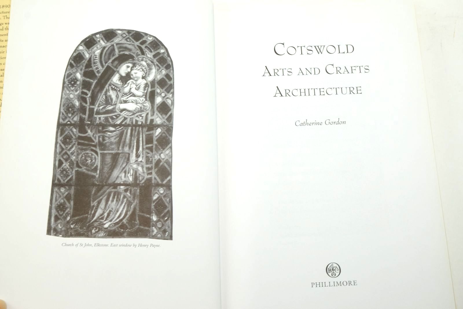 Photo of COTSWOLD ARTS AND CRAFTS ARCHITECTURE written by Gordon, Catherine published by Phillimore & Co. Ltd. (STOCK CODE: 2137567)  for sale by Stella & Rose's Books