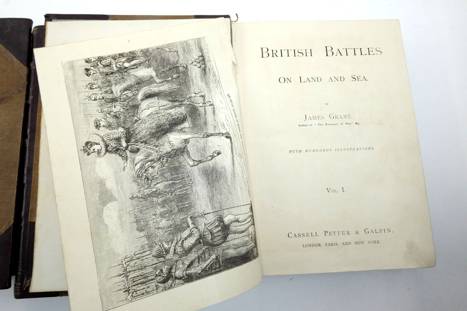Photo of BRITISH BATTLES ON LAND AND SEA (3 VOLUMES) written by Grant, James published by Cassell, Petter, Galpin & Co. (STOCK CODE: 2137641)  for sale by Stella & Rose's Books