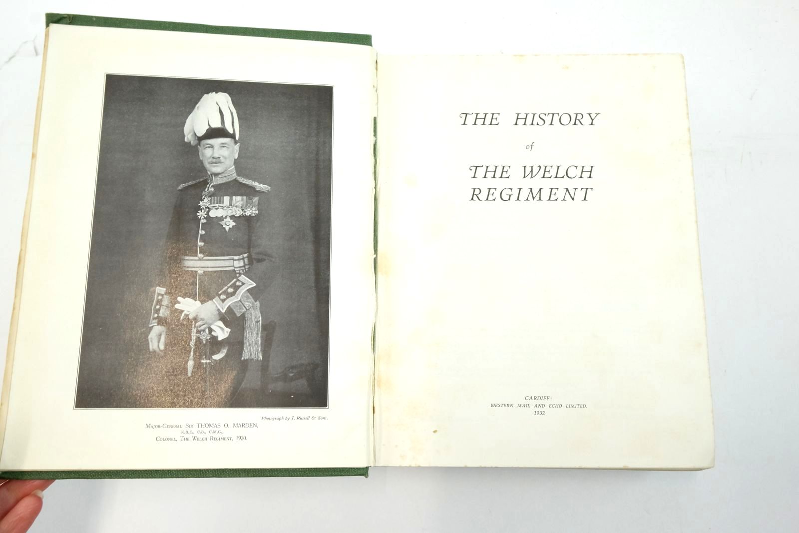 Photo of THE HISTORY OF THE WELCH REGIMENT written by Whitehorne, A.C.
Marden, Thomas O. published by Western Mail And Echo Limited (STOCK CODE: 2137738)  for sale by Stella & Rose's Books