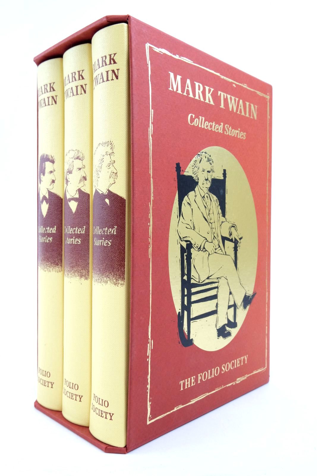 Photo of COLLECTED STORIES (3 VOLUMES) written by Twain, Mark McCrum, Robert illustrated by Fereday, Roger published by Folio Society (STOCK CODE: 2137827)  for sale by Stella & Rose's Books
