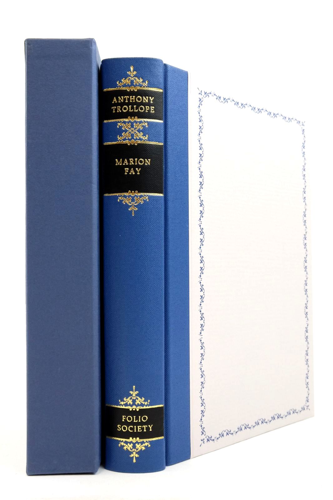 Photo of MARION FAY A NOVEL written by Trollope, Anthony Miller, J.. Hillis illustrated by Waters, Rod published by Folio Society (STOCK CODE: 2138190)  for sale by Stella & Rose's Books