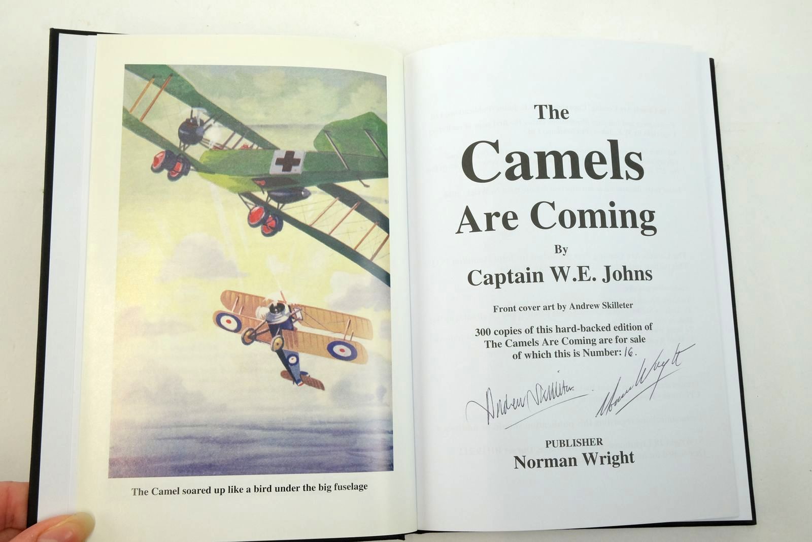 Photo of THE CAMELS ARE COMING written by Johns, W.E. illustrated by Skilleter, Andrew
Johns, W.E. published by Norman Wright (STOCK CODE: 2138306)  for sale by Stella & Rose's Books