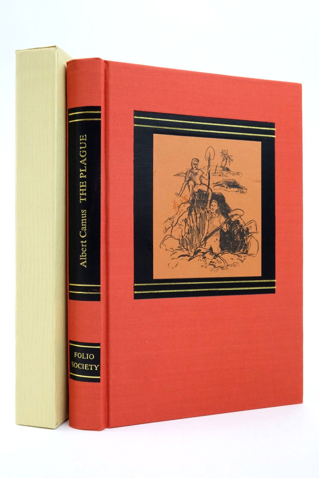 Photo of THE PLAGUE written by Camus, Albert
Parker, Derek illustrated by Kitson, Linda published by Folio Society (STOCK CODE: 2138402)  for sale by Stella & Rose's Books
