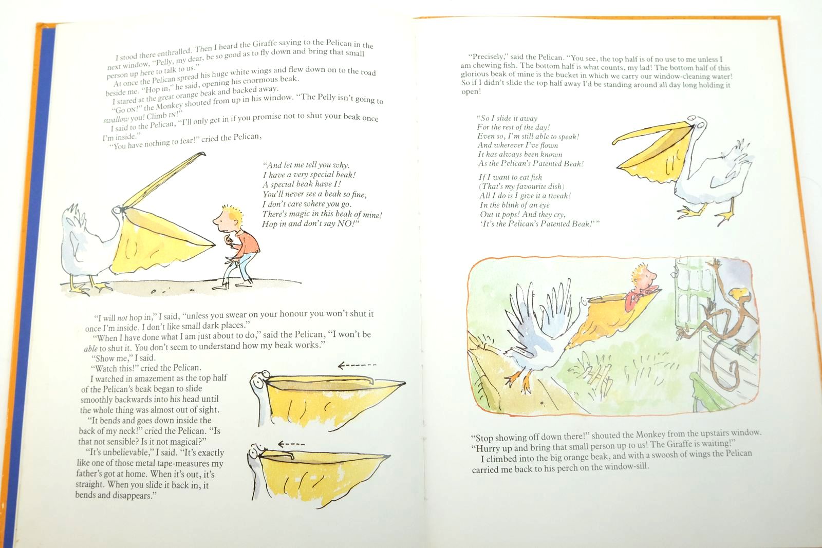 Photo of THE GIRAFFE AND THE PELLY AND ME written by Dahl, Roald illustrated by Blake, Quentin published by Jonathan Cape (STOCK CODE: 2138597)  for sale by Stella & Rose's Books
