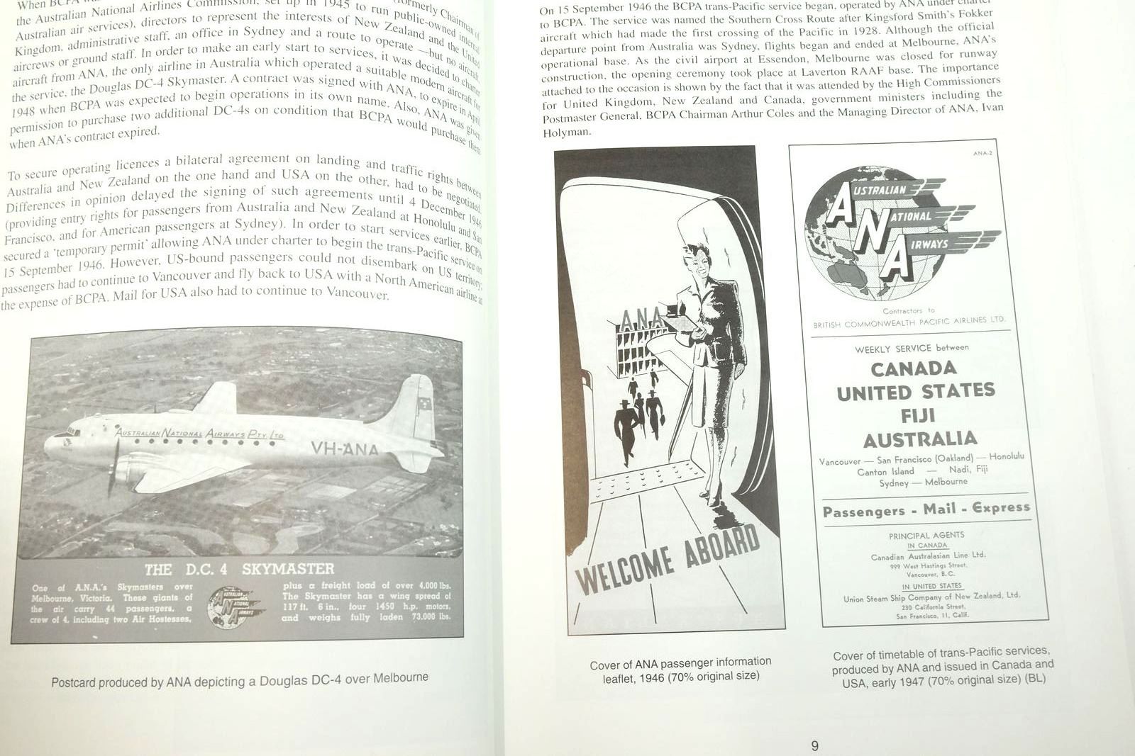 Stella & Rose's Books : BRITISH COMMONWEALTH PACIFIC AIRLINES 1946 ...