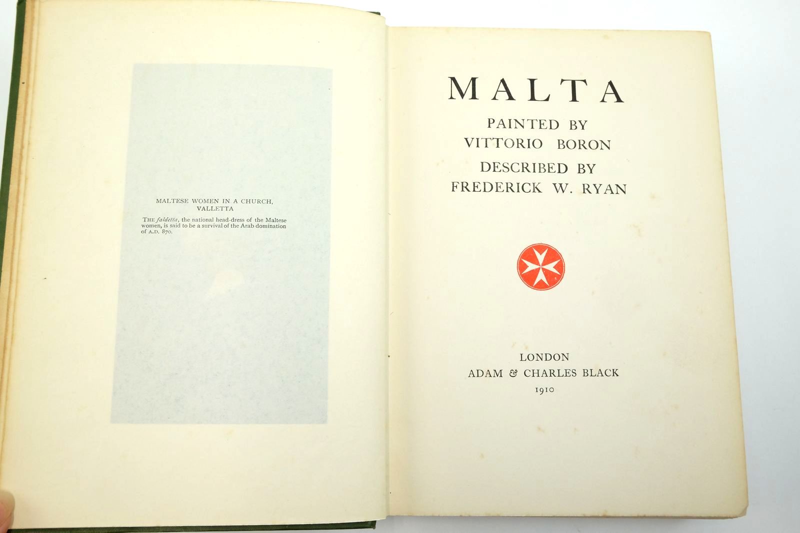 Photo of MALTA written by Ryan, Frederick W. illustrated by Boron, Vittorio published by Adam & Charles Black (STOCK CODE: 2138940)  for sale by Stella & Rose's Books