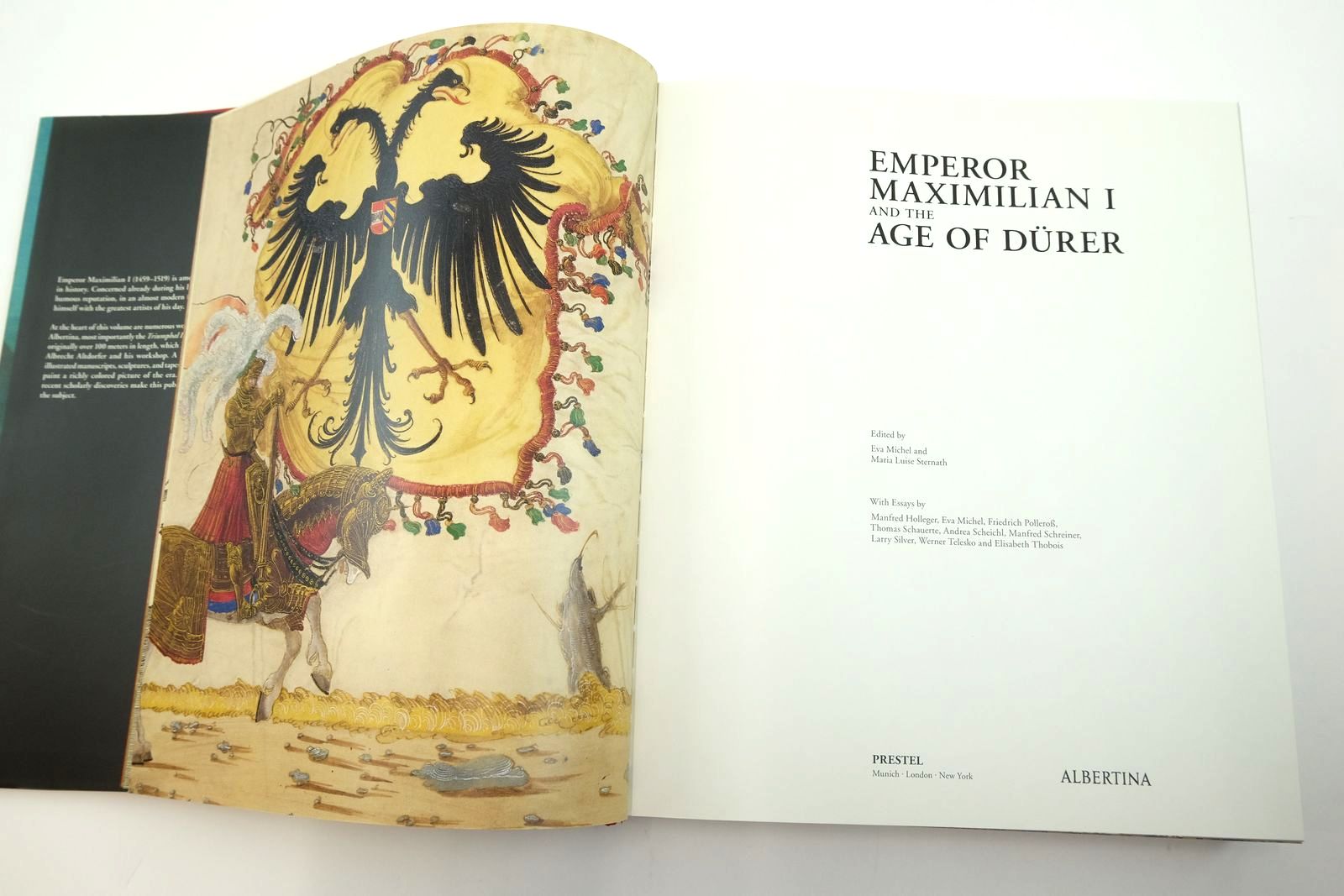 Photo of EMPEROR MAXIMILIAN I AND THE AGE OF DURER written by Michel, Eva
Sternath, Maria Luise
Holleger, Manfred
et al, illustrated by Durer, Albrecht
Altdorfer, Albrecht
et al., published by Prestel (STOCK CODE: 2139074)  for sale by Stella & Rose's Books
